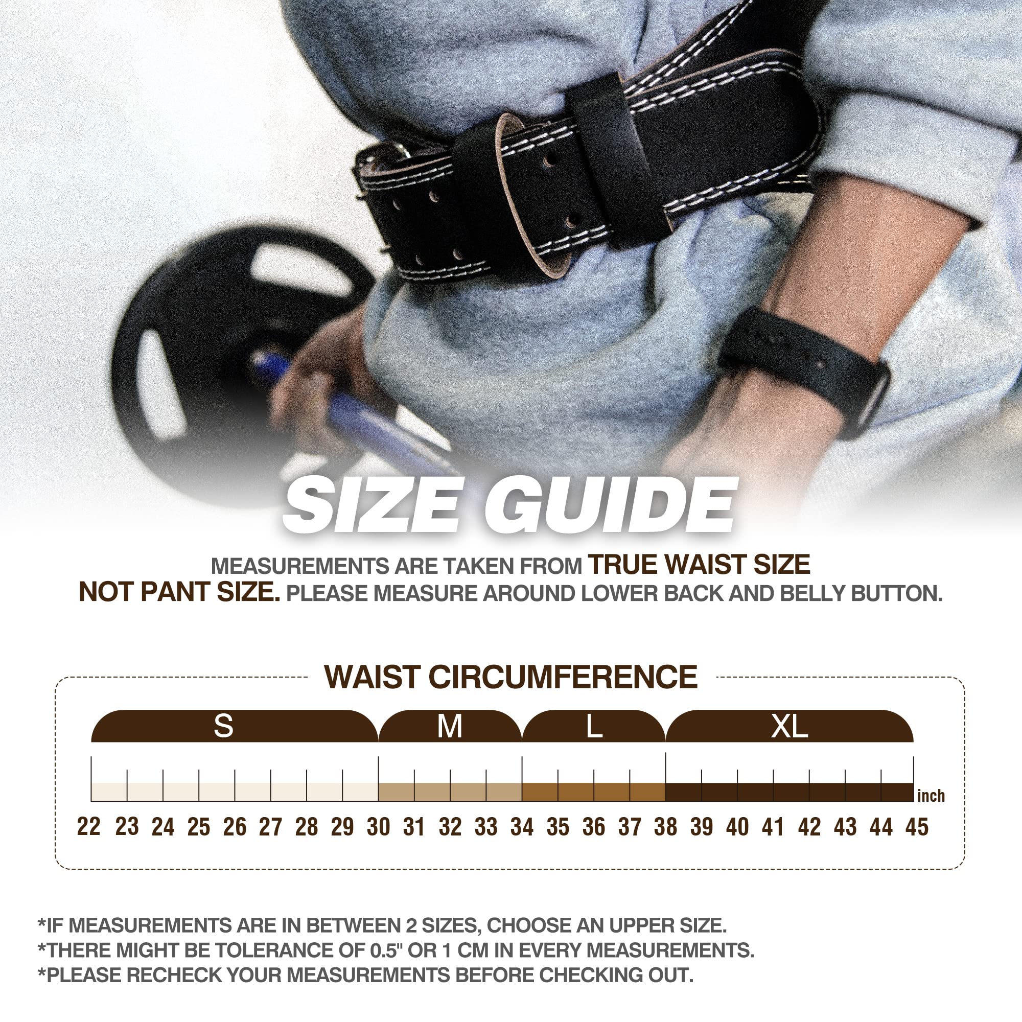 IFAST Leather Weight Lifting Belt for Men & Women - 4 Inch Padded Lumbar Support for Weightlifting, Deadlifts, CrossFit, Powerlifting & Squats - Gym, Home & Cross Training Workout Belt