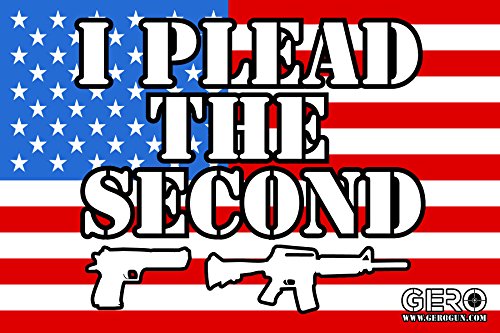 GERO 2nd Amendment State Flag Stickers - Patriotic Car Window Decals for Trucks, NRA Support, Gun Rights & Gadsden Flag - USA Flag Bumper Stickers | Perfect for Political Support, Vehicle Customization & Freedom of Speech Expression