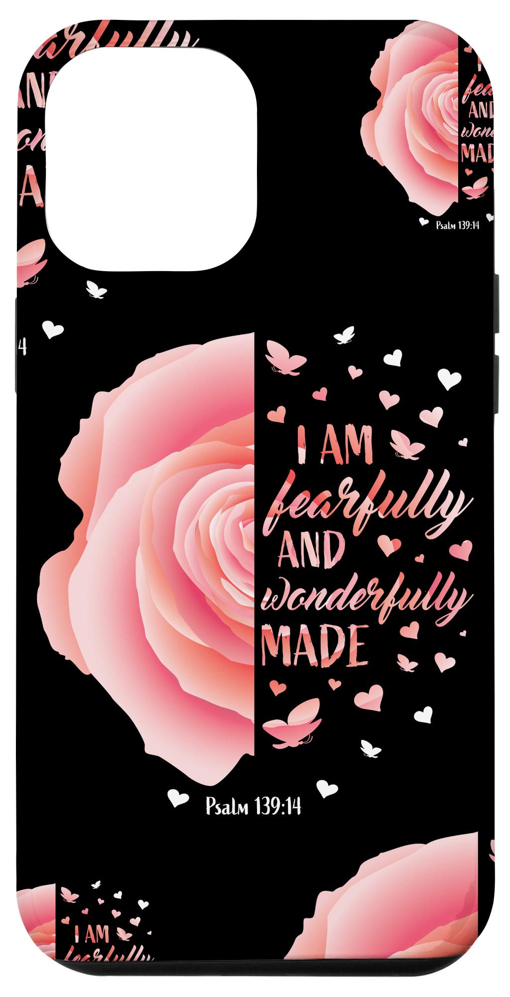 iPhone 12 Pro Max Christian Bible Verse Phone Case - Religious Gift for Women, Durable Protective Cover with Scripture Design - Perfect for Church, Daily Use & Inspirational Gifts