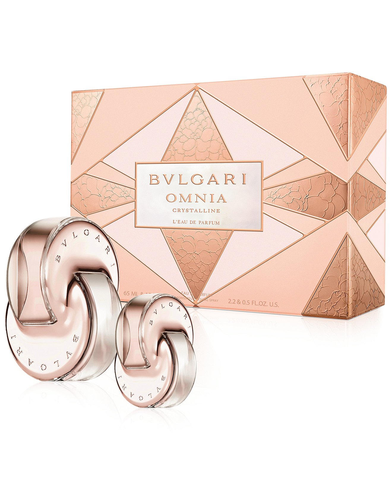 BVLGARI Omnia Crystalline 2-Piece Perfume Gift Set for Women - Luxurious Floral Scent, Perfect for Daily Wear & Special Occasions