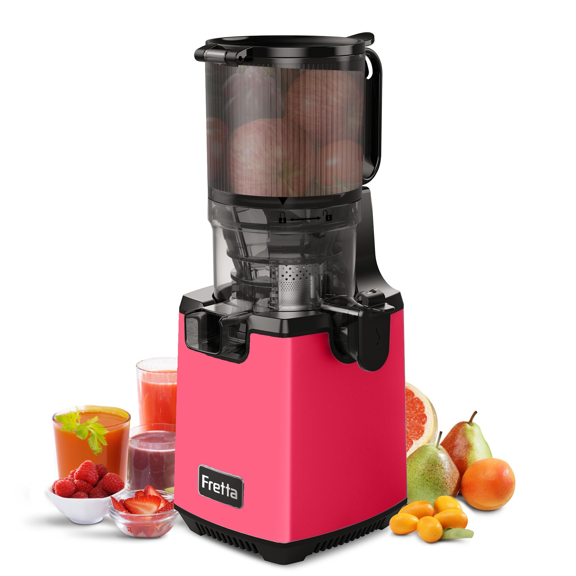 Premium Cold Press Juicer Machine - Fretta 5.3