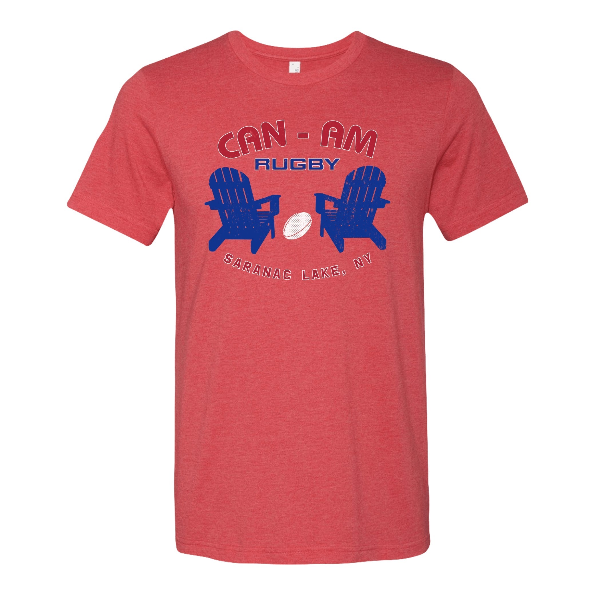 Can Am Adirondack Chairs T-Shirt - Comfortable Cotton Tee for Outdoor Enthusiasts - Perfect for Camping, Backyard Relaxation & Summer Adventures