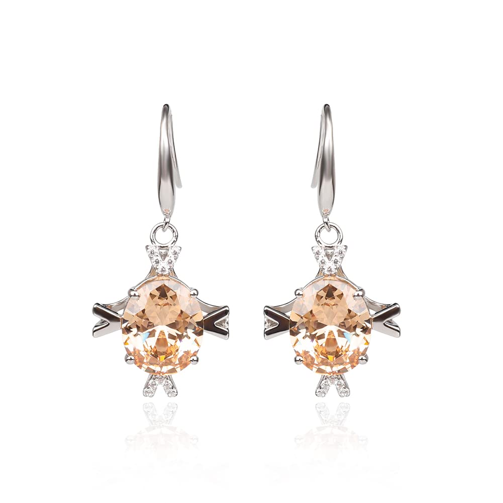 925 Sterling Silver Dangle Earrings for Women - Trendy Cubic Zirconia Drop Earrings with Shiny Stones | Perfect Gift for Birthday, Anniversary & Special Occasions | Elegant Jewelry for Parties, Weddings & Everyday Wear