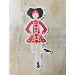 Denali & Co Dance Stickers - Fun & Colorful Vinyl Decals for Dance Studios, Water Bottles, Laptops & More