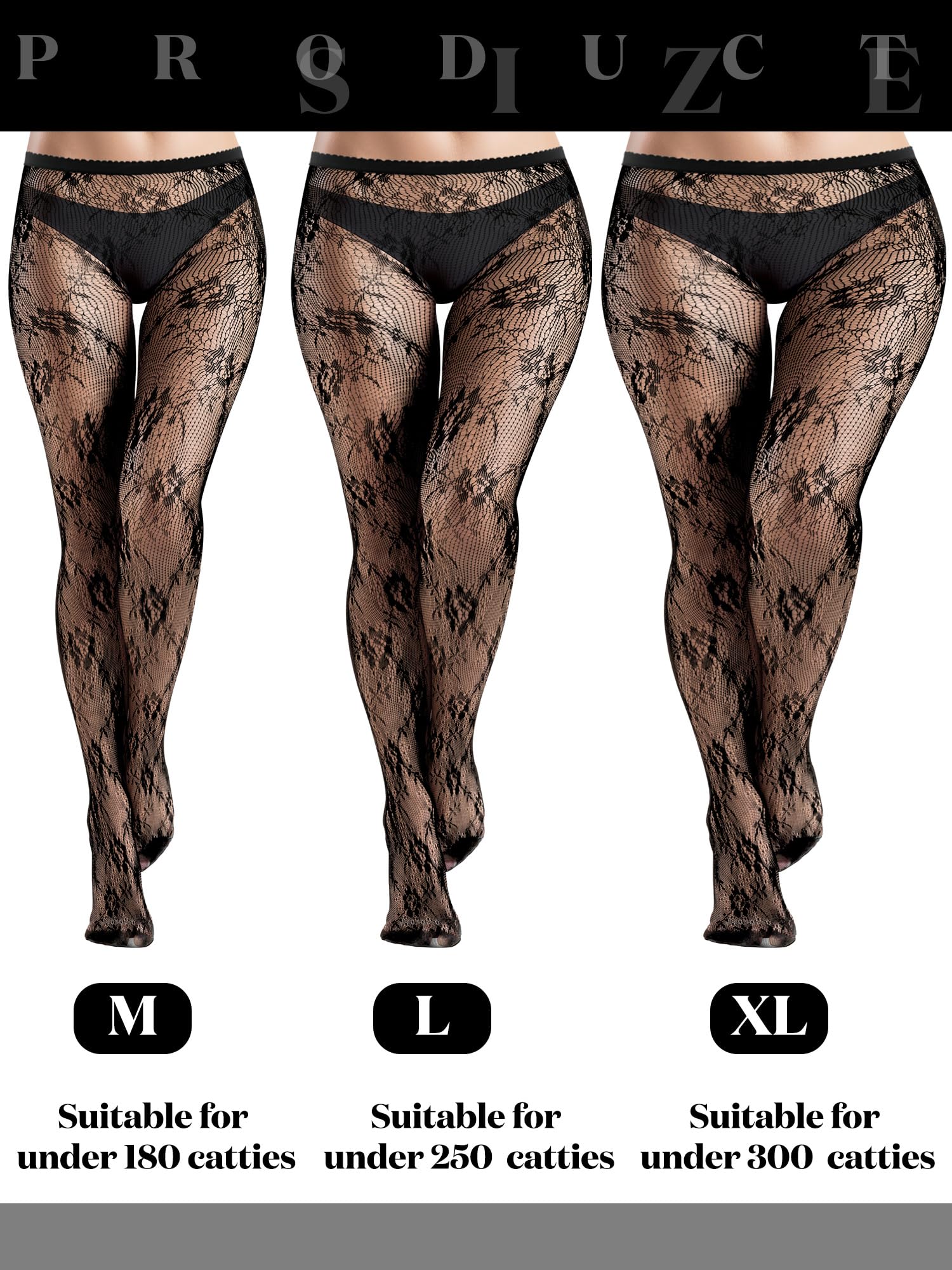 Ramede 6 Pairs Women's Fishnet Thigh High Stockings - Waist Tights with Bow & Lace Pattern - Sexy Pantyhose for Halloween, Cosplay, Party & Night Out