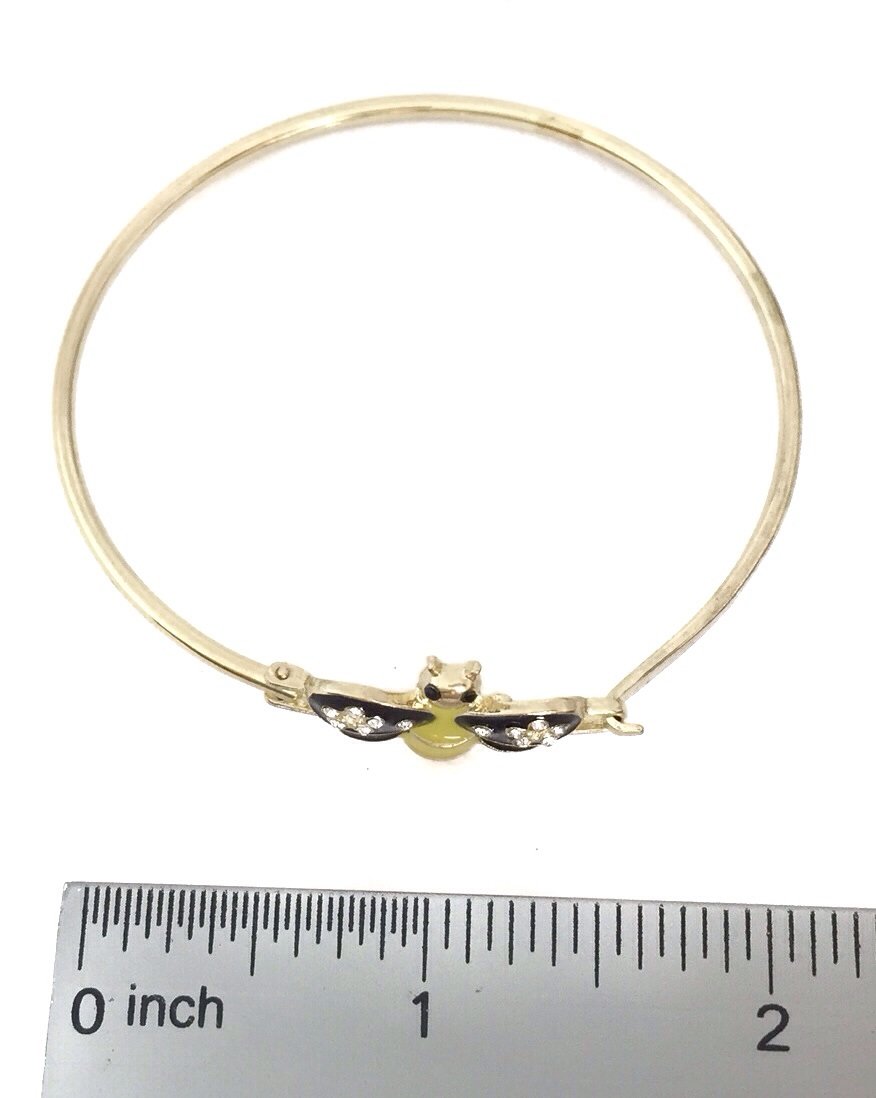 Charming Enamel Multi-Color Dainty Hook Bangle Bracelet for Women - Elegant Jewelry Gift for Birthday, Party & Everyday Wear
