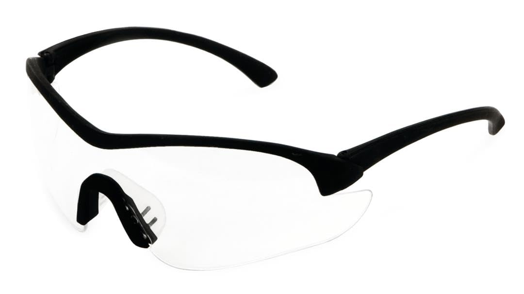 Performance Tool Wilmar W1032 Safety Glasses - ANSI Z87.1 Certified, Anti-Fog & Scratch Resistant for Construction, Woodworking & DIY Projects