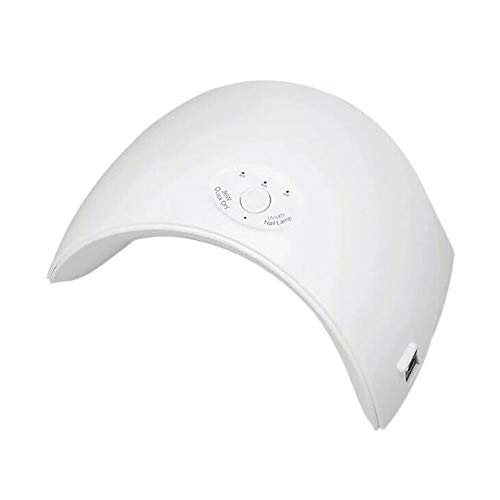 36W 12 LED UV Nail Dryer Lamp - Professional Gel Nail Polish Light with 3 Timer Settings & Auto Sensor | Perfect for Home Manicures, Salon Nail Art, and DIY Gel Polish Curing (White)