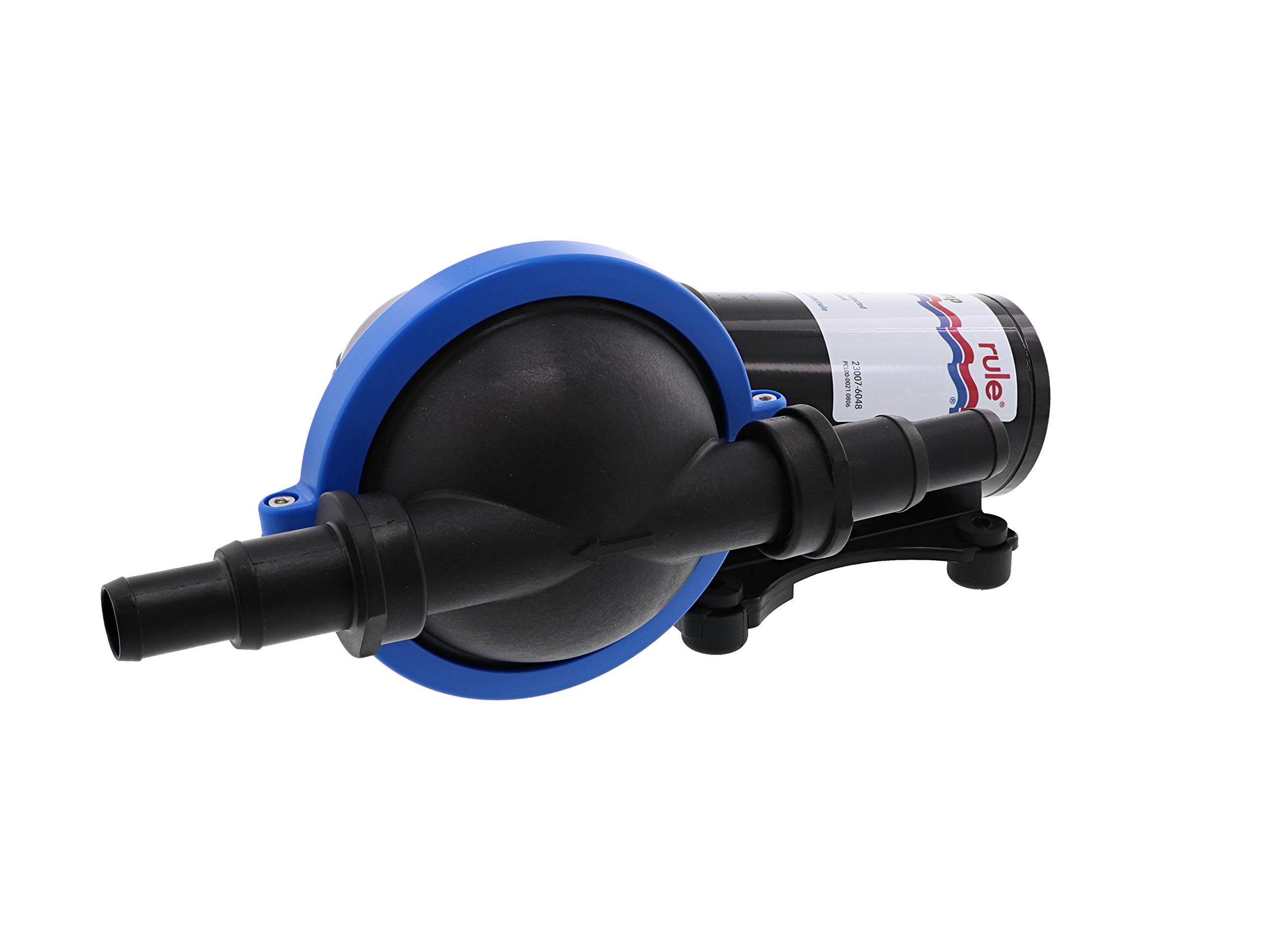 Rule Dry Bilge Pump with Panel Switch - Automatic Marine Boat Water Removal System for Yachts, Sailboats & Fishing Vessels