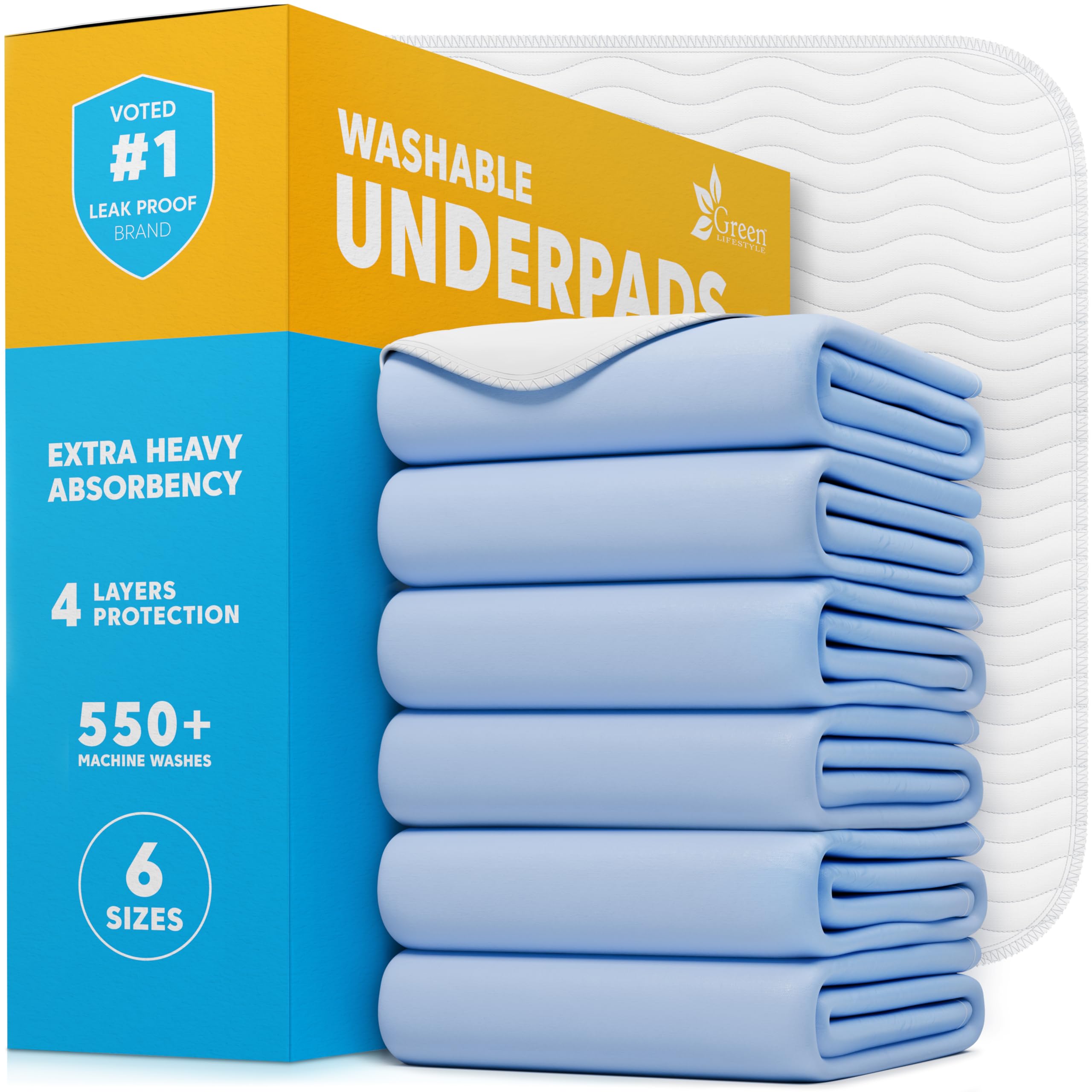 Eco-Friendly Washable Underpads - Large 30