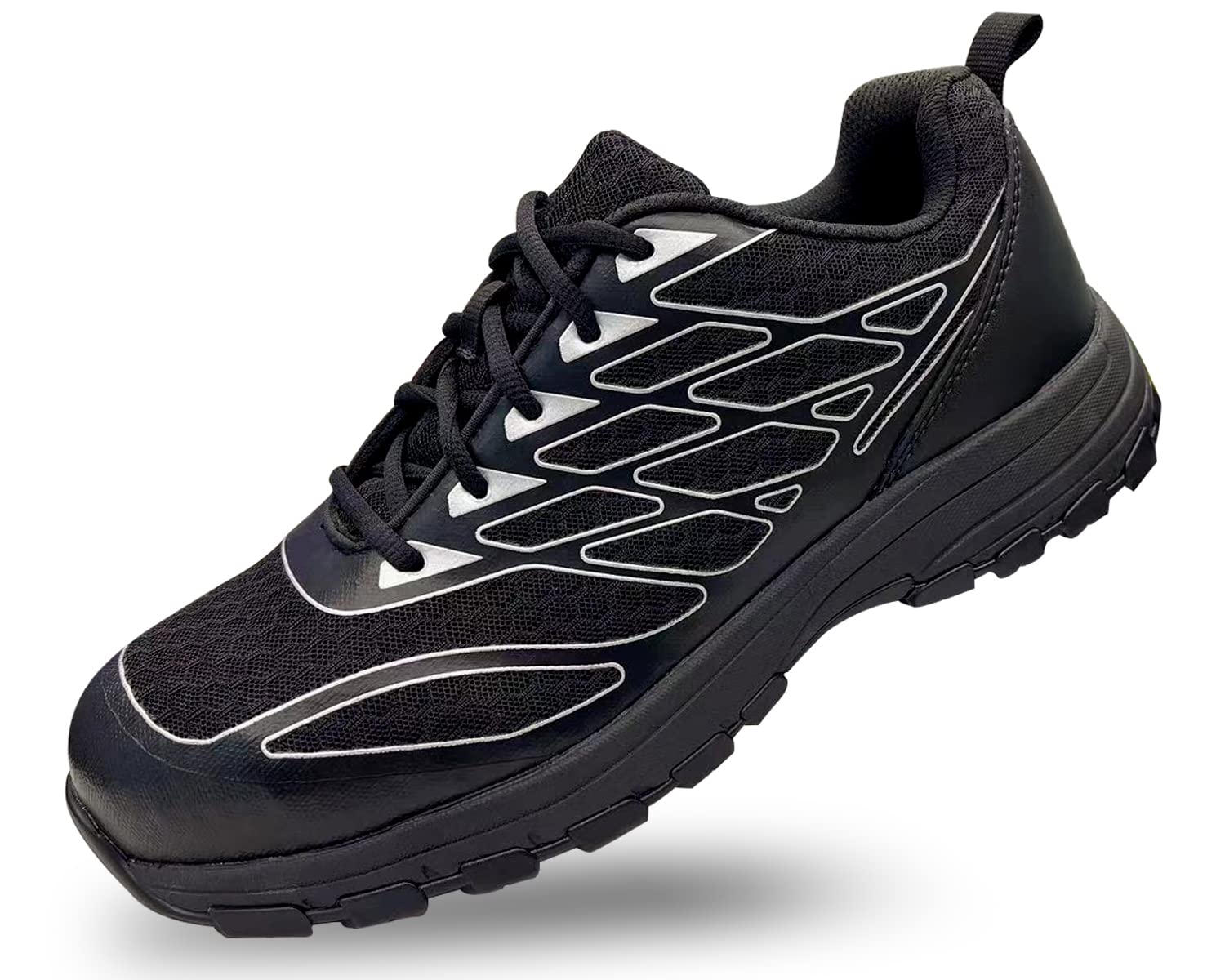 **Amy Attack Steel Toe Safety Work Shoes for Men - Breathable, Comfortable Industrial & Construction Safety Boots - Ideal for Warehouse, Factory, and Heavy Duty Jobs**