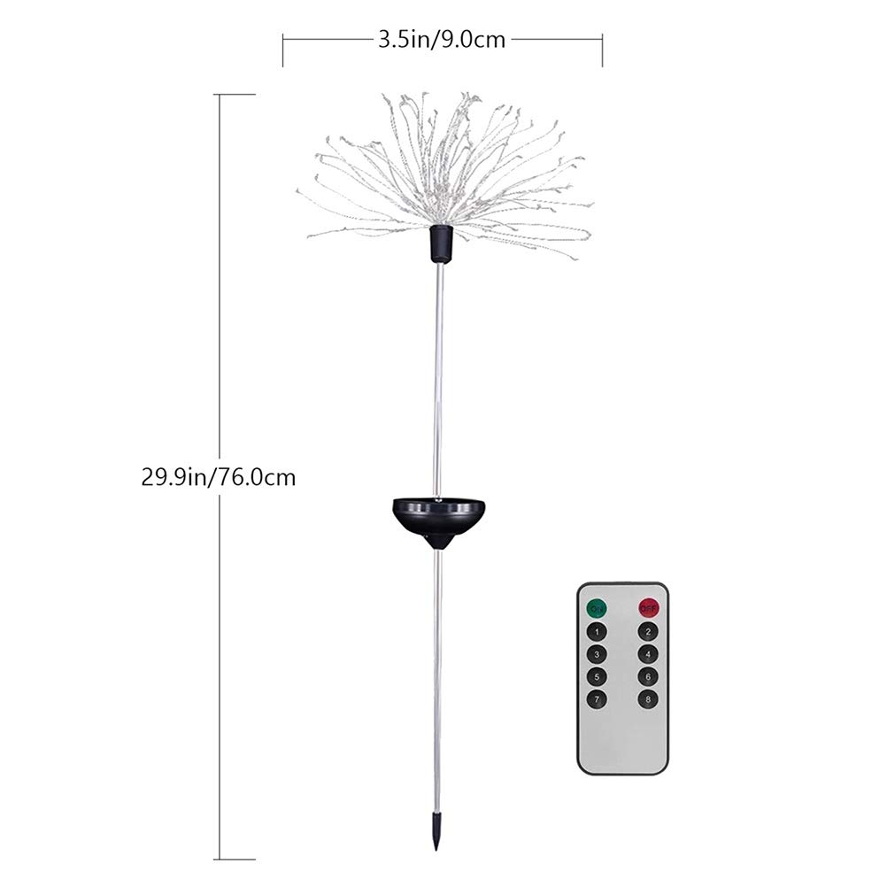 OSALADI Solar Pathway Lights - Waterproof Outdoor Landscape Lighting for Garden, Yard, Walkway, Driveway | Solar Powered LED Lights for Energy Efficient Night Illumination