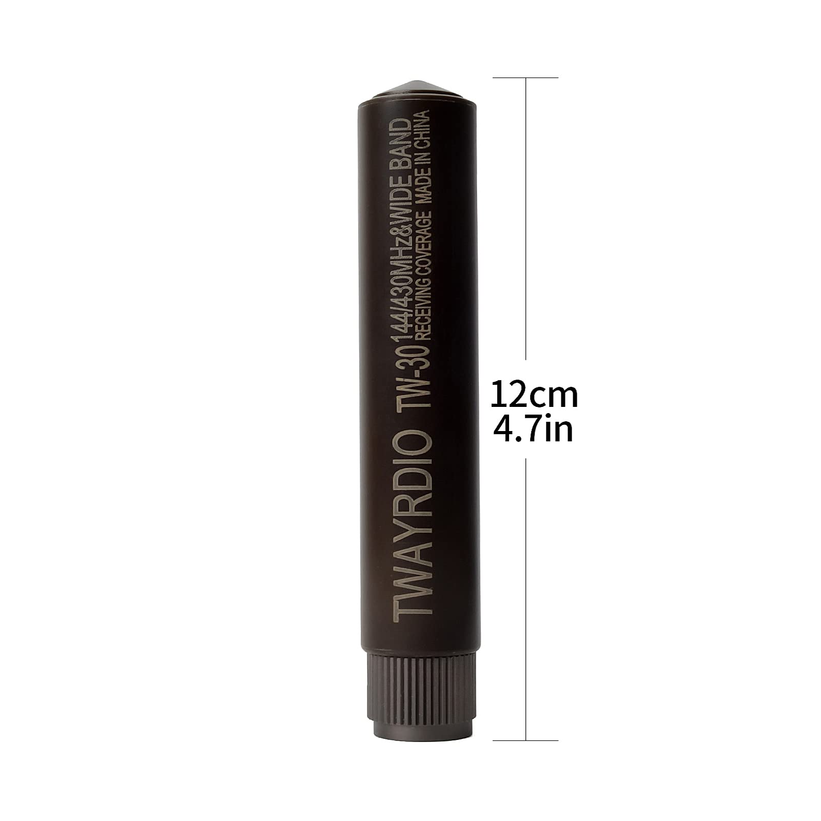 Dual Band 144/430MHz VHF UHF 4.7-Inch Mobile Radio Antenna - 50W Compact Car Truck Antenna with PL259 Connector for Motorola AnyTone TYT Icom Transceivers - Perfect for Emergency Communication, Off-Road Adventures & Fleet Management