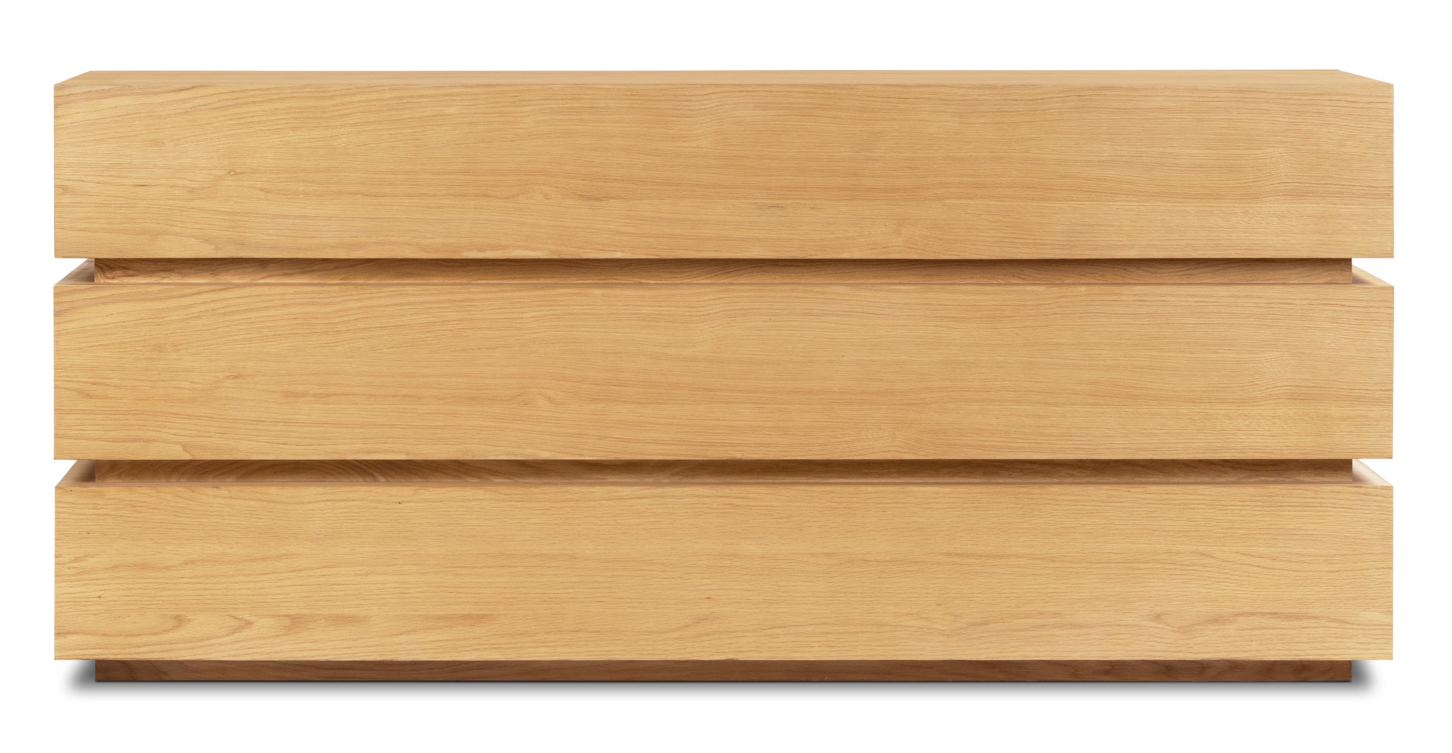 Pino 6-Drawer Wooden Dresser for Bedroom - Modern Storage Chest with Smooth Gliding Drawers | Perfect for Organizing Clothes, Bedding & Accessories in Home, Dorm or Nursery