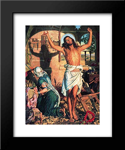 The Shadow of Death 20x24 Framed Art Print by William Holman Hunt - Religious Wall Decor for Home, Church & Office