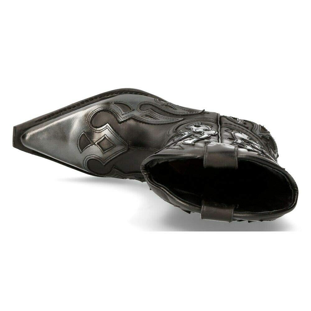 New Rock Men's Boots - Stylish & Durable Leather Boots for Men | Perfect for Motorcycle Riding, Outdoor Hiking & Casual Wear