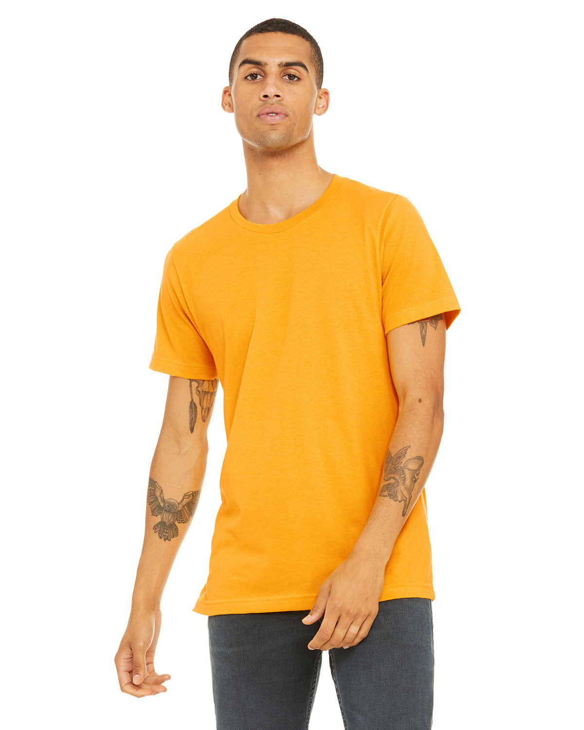 Bella + Canvas 3001C Unisex Jersey Short Sleeve T-Shirt - Soft Cotton Tee for Men & Women - Perfect for Casual Wear, Screen Printing & Everyday Outfits