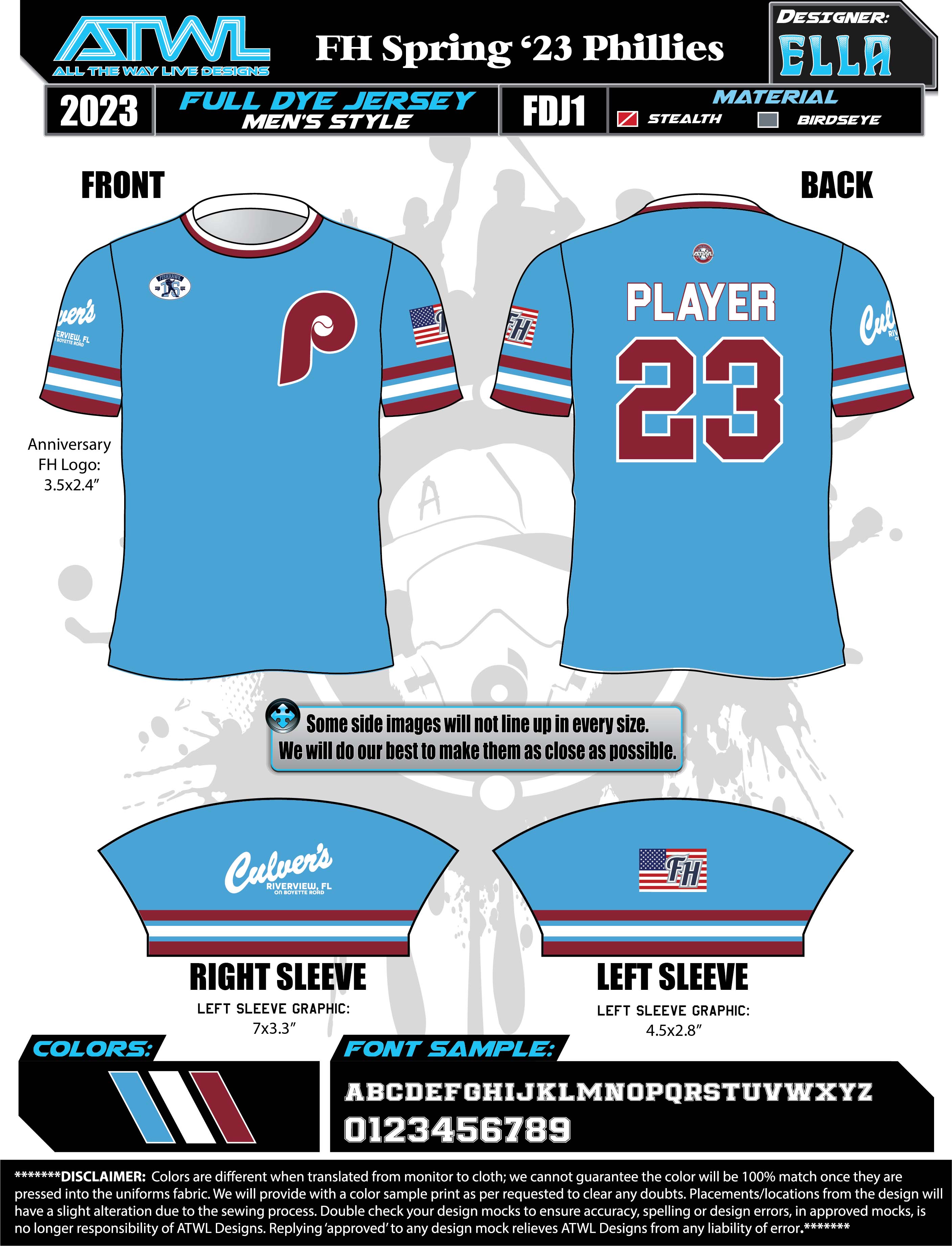 Fishhawk Spring 2023 Baseball Jerseys for Men & Women - Lightweight Performance Jersey for Baseball Games, Training & Team Sports