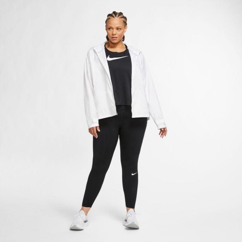 Nike Women's Essential Lightweight Jacket - Water-Resistant Windbreaker for Running, Hiking & Outdoor Activities | Perfect for Spring & Fall Layering