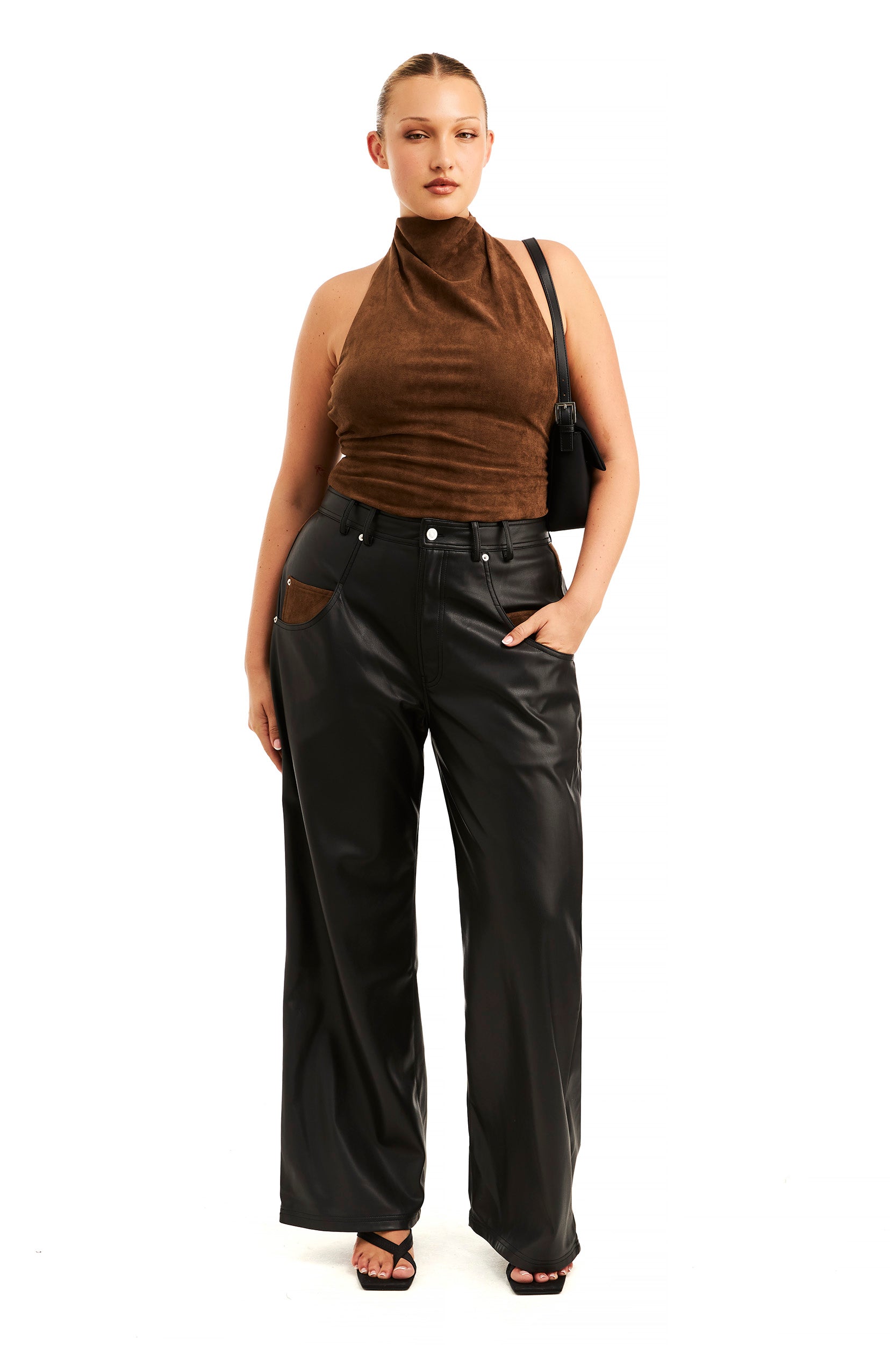 Jordy Black Pants for Men - Slim Fit Stretch Dress Pants for Work, Office & Formal Occasions - Comfortable Business Casual Trousers for Everyday Wear