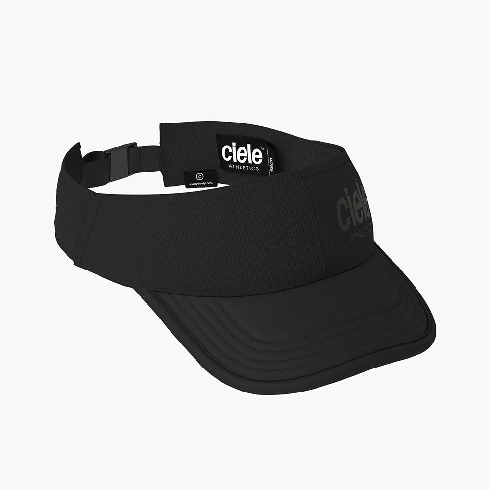 Ciele FSTVisor Dual SC - Lightweight Running Cap for Men & Women, Breathable Athletic Visor for Sun Protection - Perfect for Running, Hiking, and Outdoor Sports