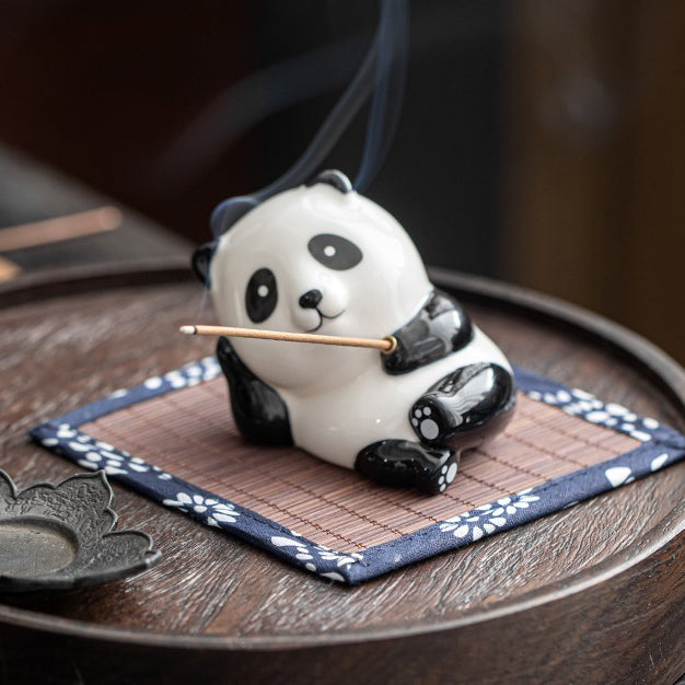 Handmade Porcelain Pandan Tea Pet - Unique Tea Companion for Tea Lovers | Perfect for Tea Ceremonies, Meditation & Home Decor