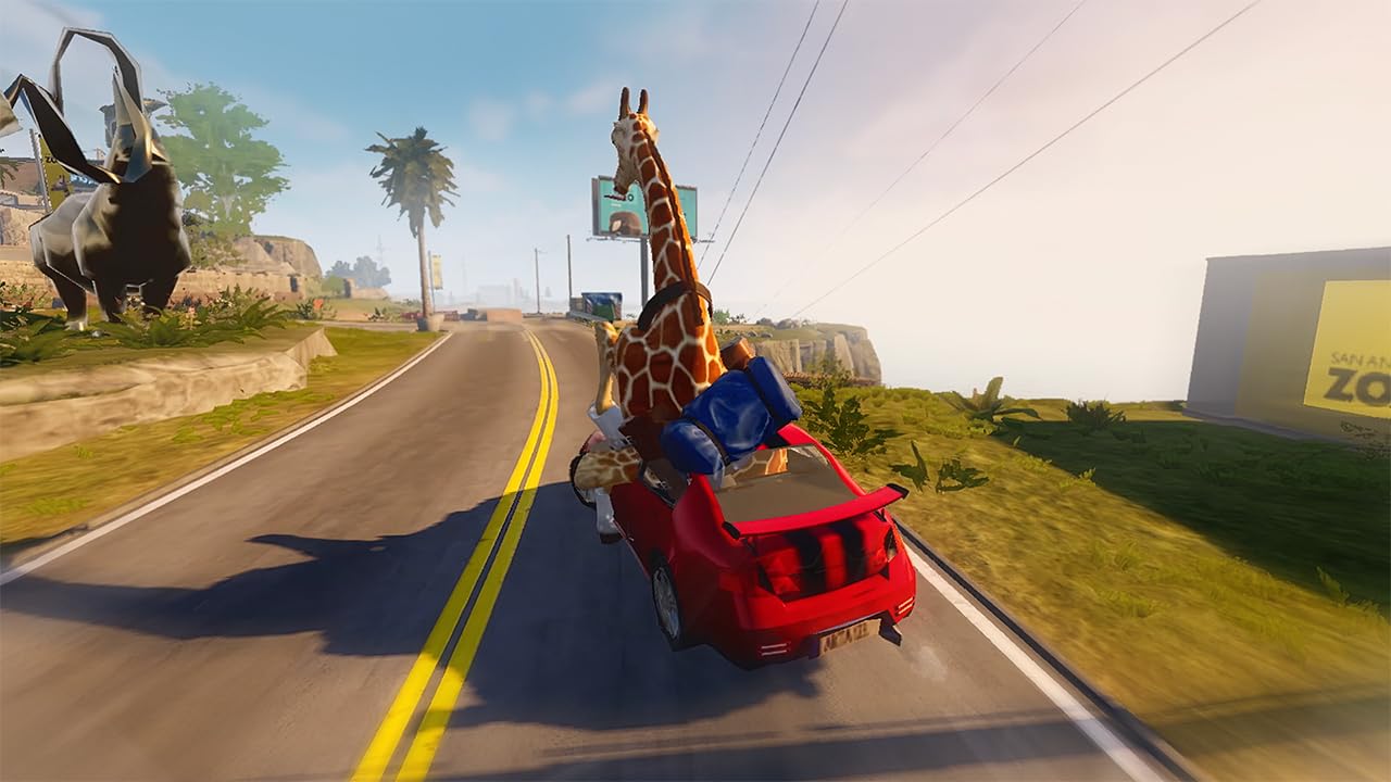 Goat Simulator 3 - Nintendo Switch Game | Open World Physics-Based Comedy Adventure | Perfect for Family Game Nights & Casual Gaming
