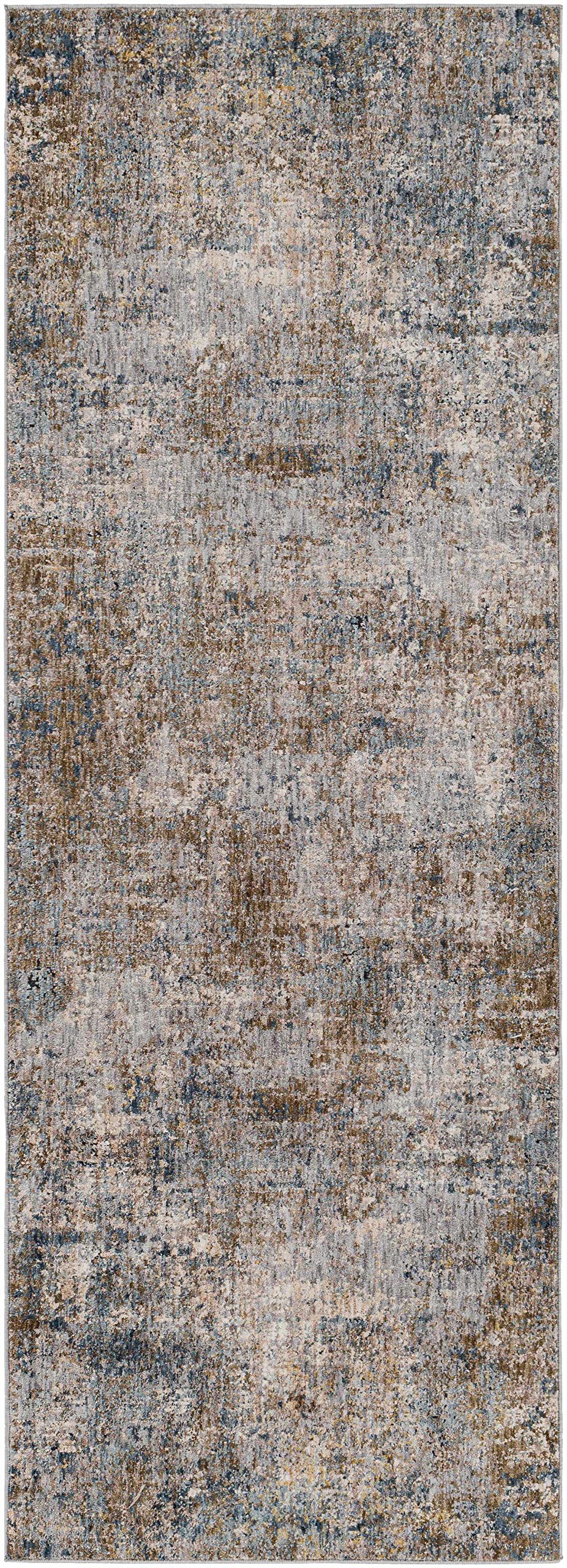 Modern Bohemian Distressed Area Rug - 5' x 7'5
