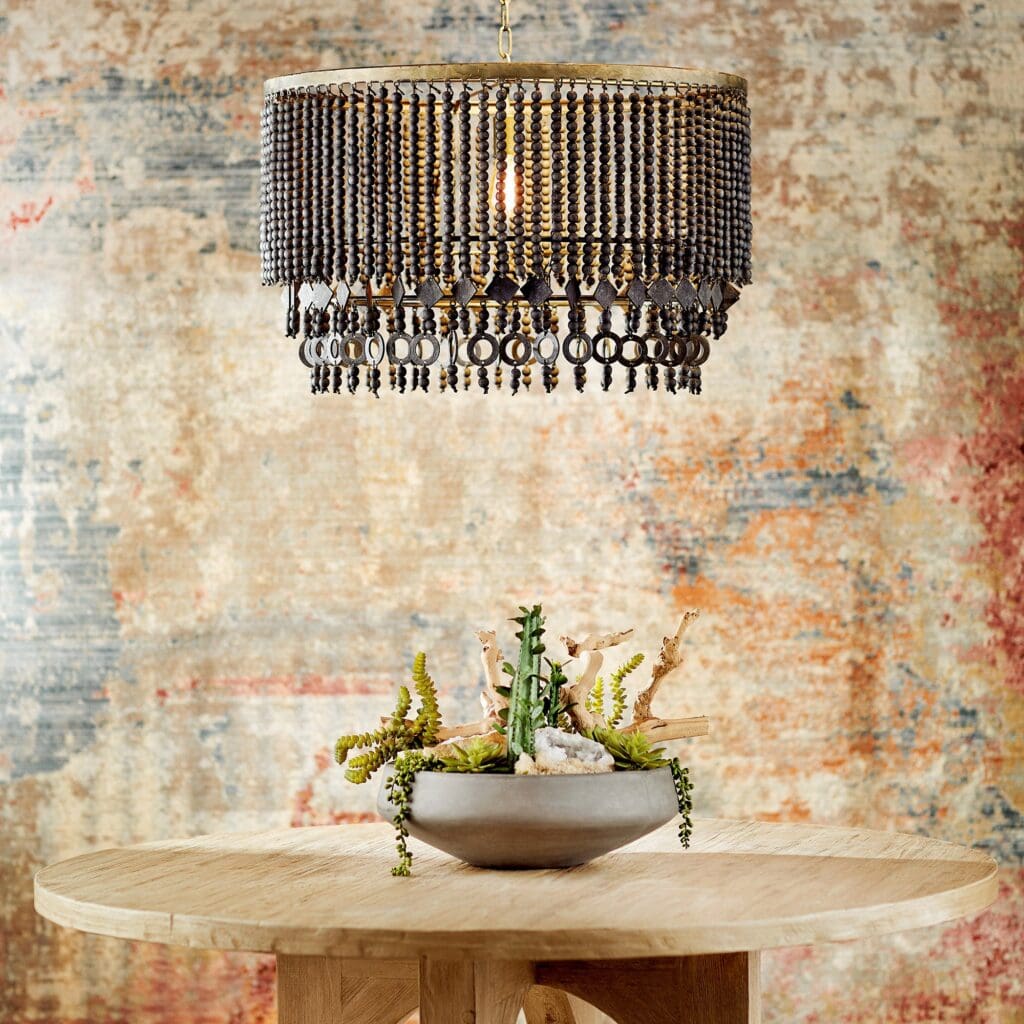 Cyan Design 11248 Estrella III Round Black Pendant Light - Perfect for Dining Room, Kitchen Island, or Entryway Lighting