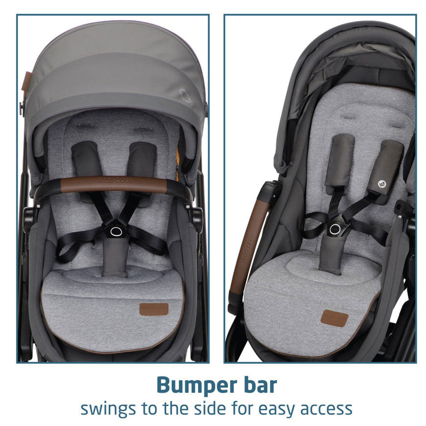 Maxi Cosi Tayla Max 5-in-1 Convertible Car Seat & Stroller Travel System for Infants & Toddlers - Perfect for Road Trips, Air Travel & Everyday Use