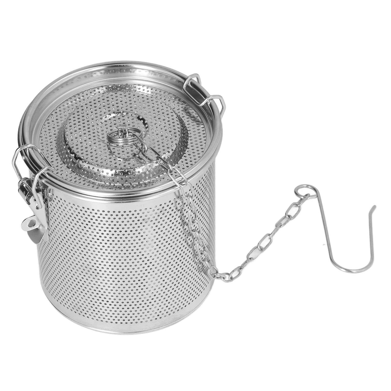Premium Stainless Steel Seasoning Bag - Multipurpose Filter Strainer for Gravy, Soup & Broth - 1.3L Cooking Infuser Tool for Enhanced Flavor - Perfect for Home Kitchens, Camping & Meal Prep
