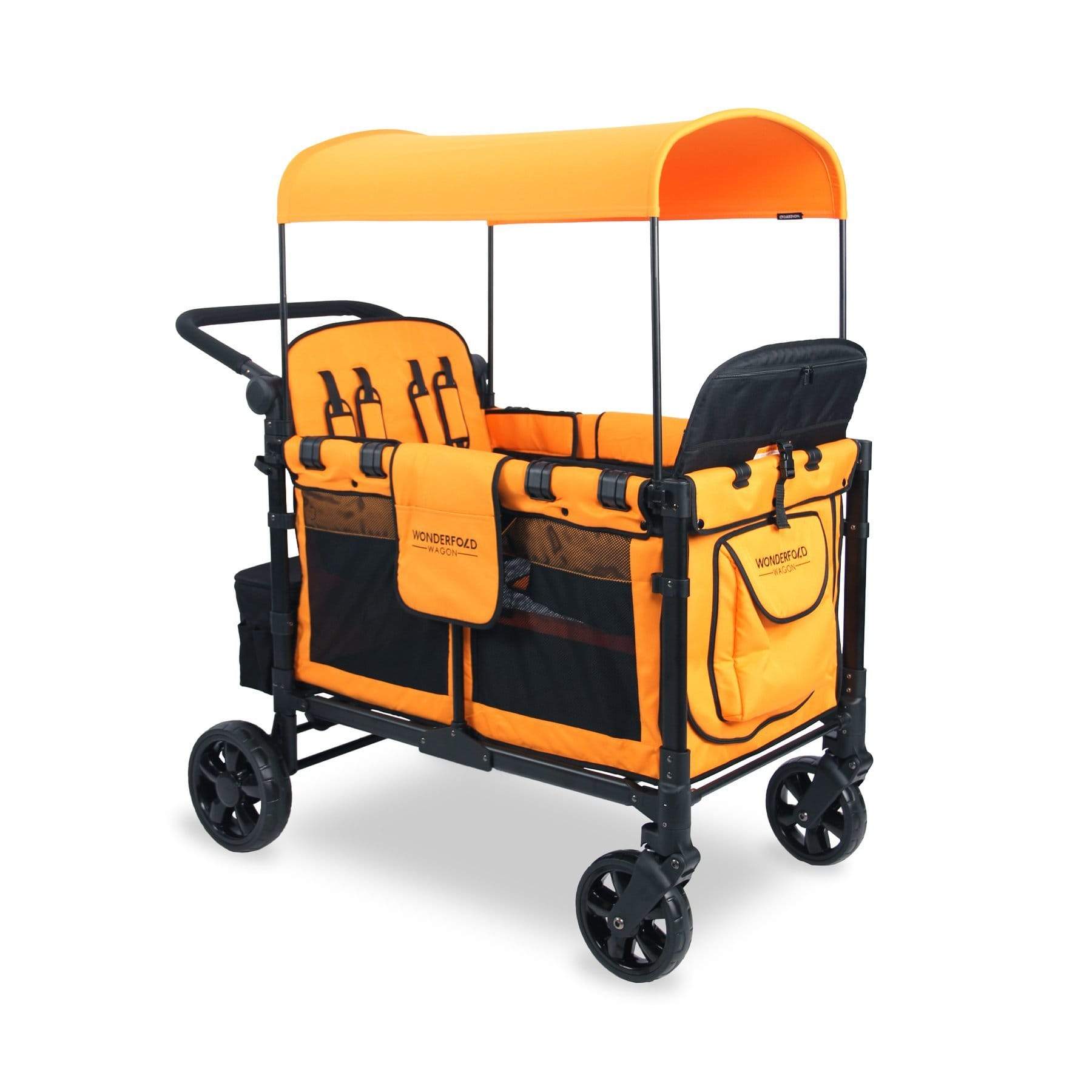 Wonderfold Wagon W4 Elite Stroller Wagon - 4-in-1 Multi-Functional Baby Stroller & Utility Cart for Outdoor Adventures, Beach Trips, and Shopping