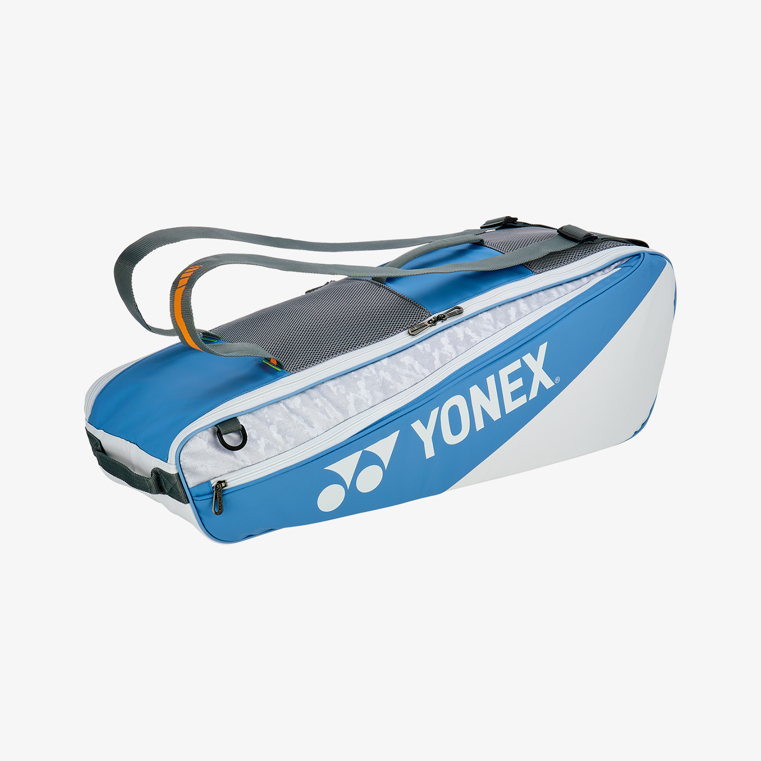 Yonex BAG52526GBL Club Badminton Racket Bag 6-Piece Set (Grayish Blue) - Perfect for Tennis, Badminton & Squash Players | Durable Sports Equipment Storage & Travel Gear
