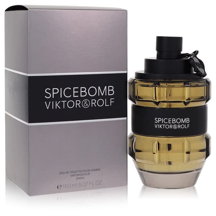 Spicebomb Cologne for Men - Eau de Toilette Spray 5 oz | Long-Lasting Fragrance for Day & Night | Perfect for Date Night, Office & Special Occasions