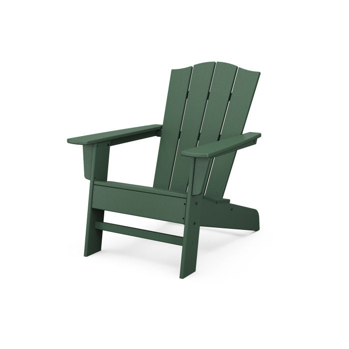 POLYWOOD Crest Chair - Durable Outdoor Adirondack Chair for Patio, Poolside & Garden - All-Weather Resin Furniture