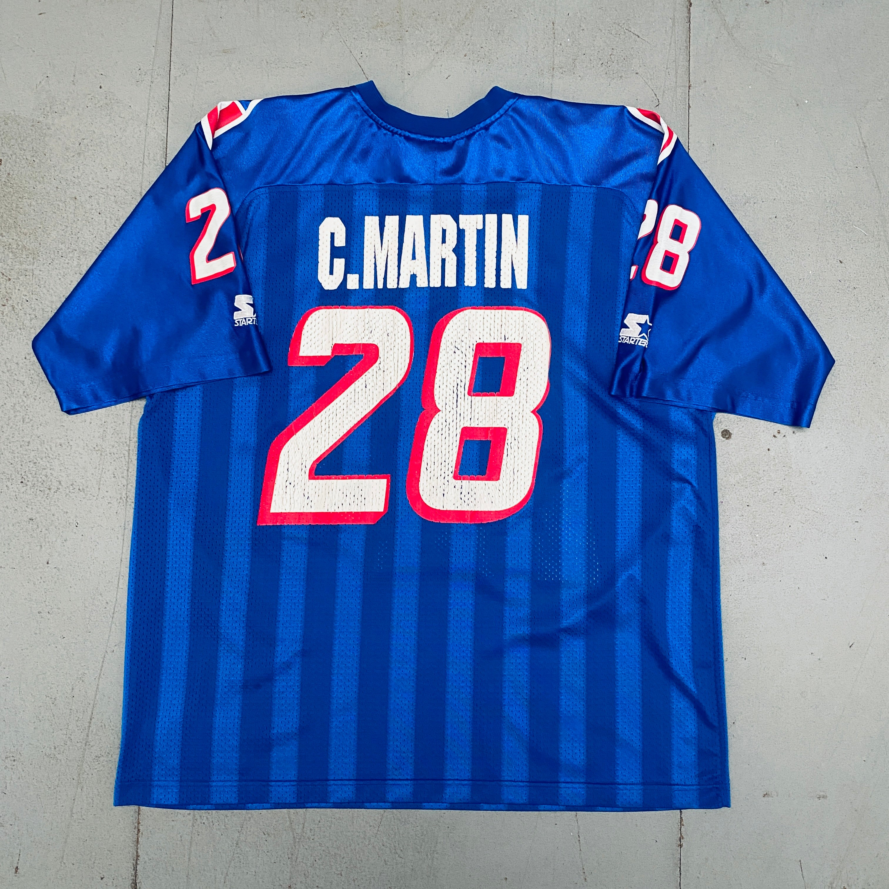 Authentic New England Patriots Curtis Martin 1996/97 Vintage NFL Jersey XXL - Perfect for Game Day, Fan Events & Sports Memorabilia Collection