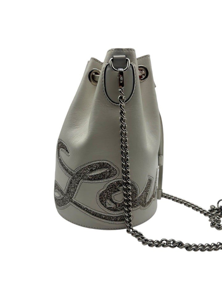 Christian Louboutin Marie Jane Crossbody Bucket Bag - Luxury Designer Handbag for Women | Perfect for Date Night, Parties & Travel