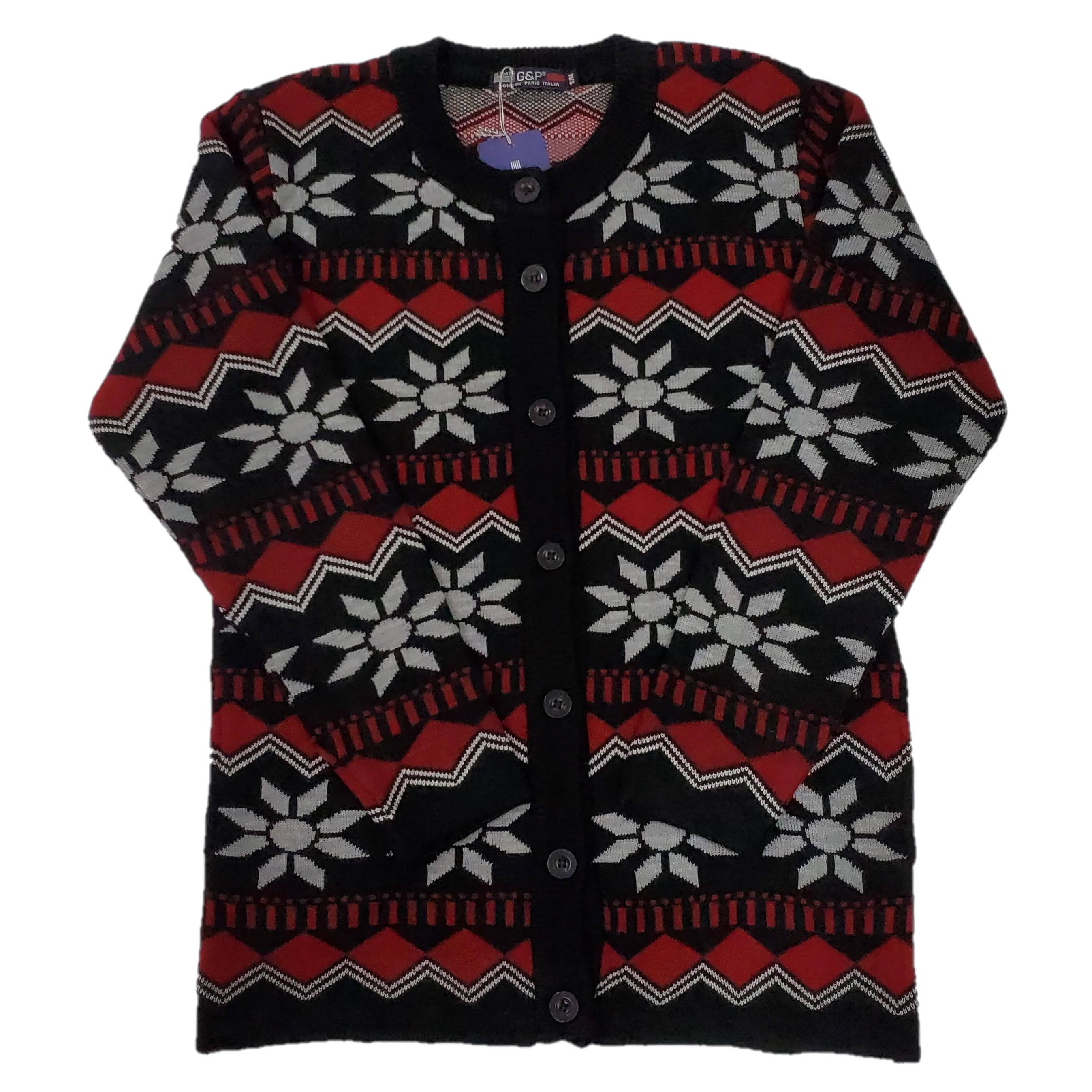 Women's Floral Knit Button-Up Cardigan Sweater - Cozy & Stylish for Fall, Winter & Spring Outfits | Perfect for Office, Dates & Casual Wear