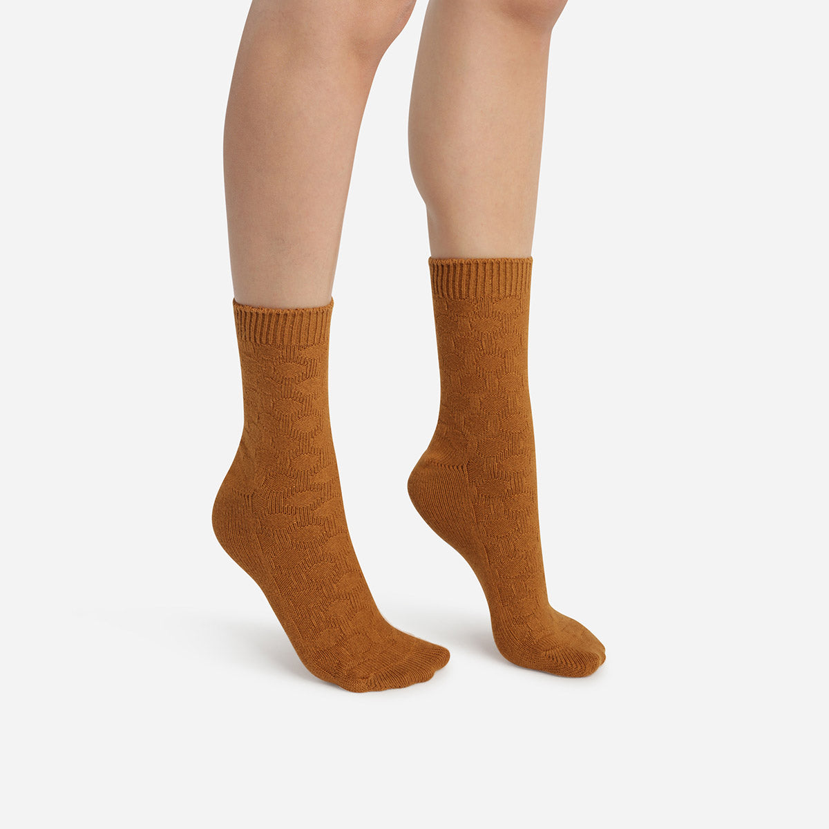Bamboo Socks for Women - Soft & Breathable Hazel Color - Perfect for Yoga, Running & Everyday Comfort