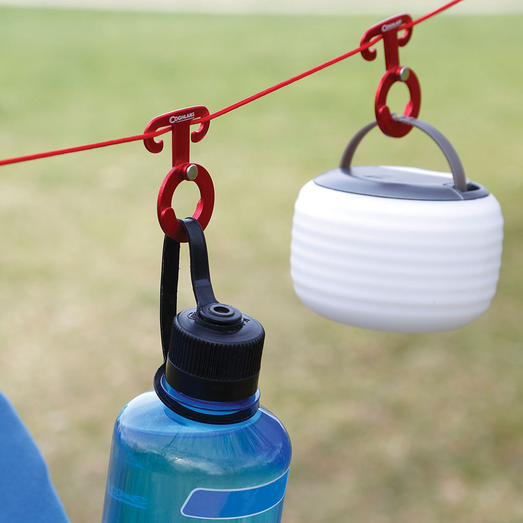Coghlan's 4-Pack Heavy Duty Anchor Clips for Camping, Hiking, Backpacking - Secure Tarps, Tents, and Gear Outdoors