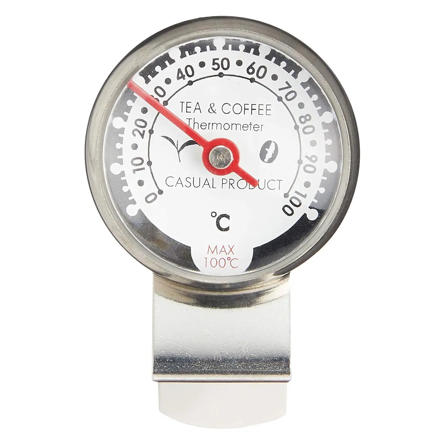 Aoyoshi Acrylic Thermometer for Tea & Coffee - Digital Temperature Gauge for Brewing, Cooking, and Home Use - Perfect for Tea Lovers & Baristas