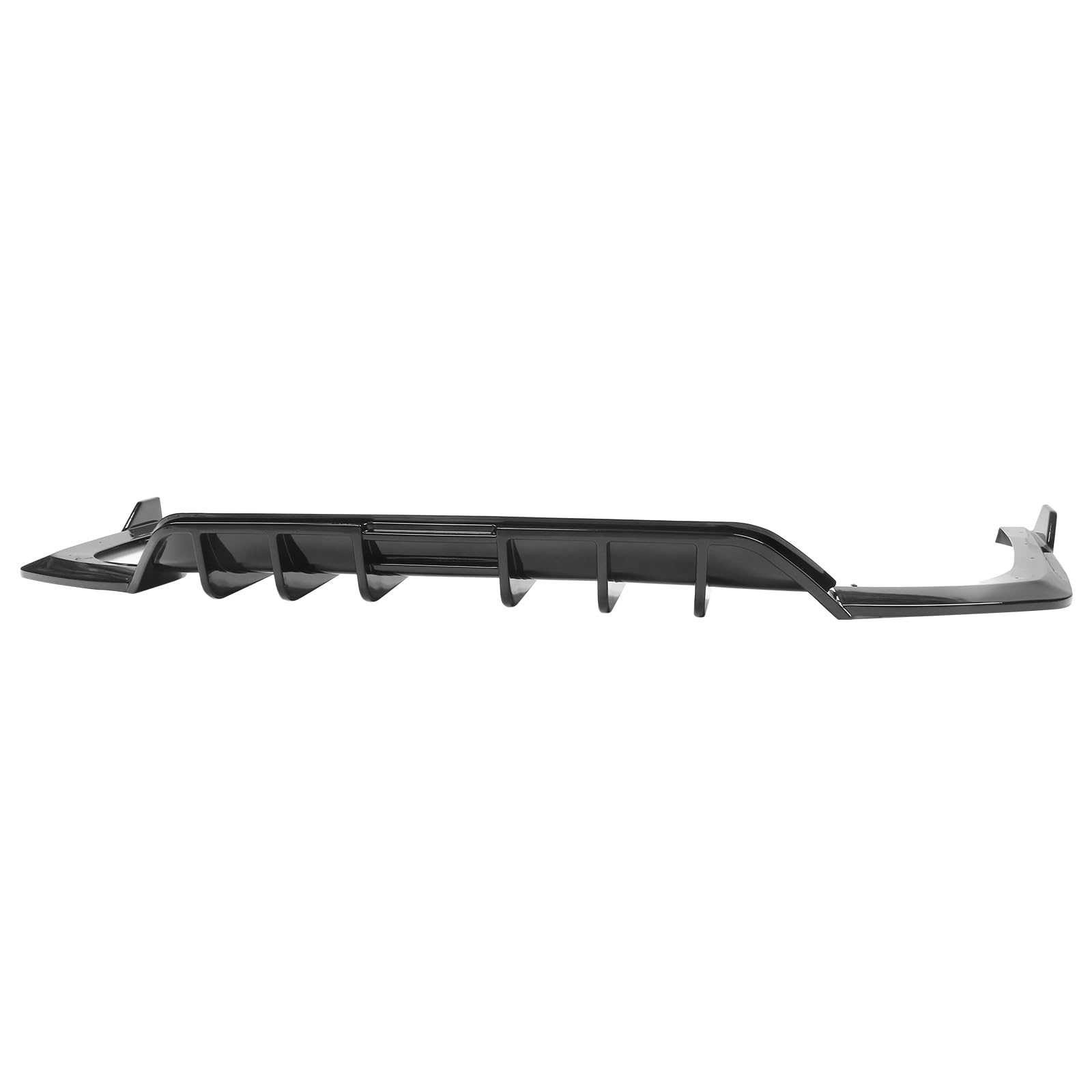 IKON MOTORSPORTS Rear Bumper Lip Spoiler for 2021-2024 Kia K5 GT-Line | Gloss Black PP Rear Diffuser | Body Kit Upgrade | Enhances Aerodynamics & Sporty Look | Perfect for Street Racing & Car Shows