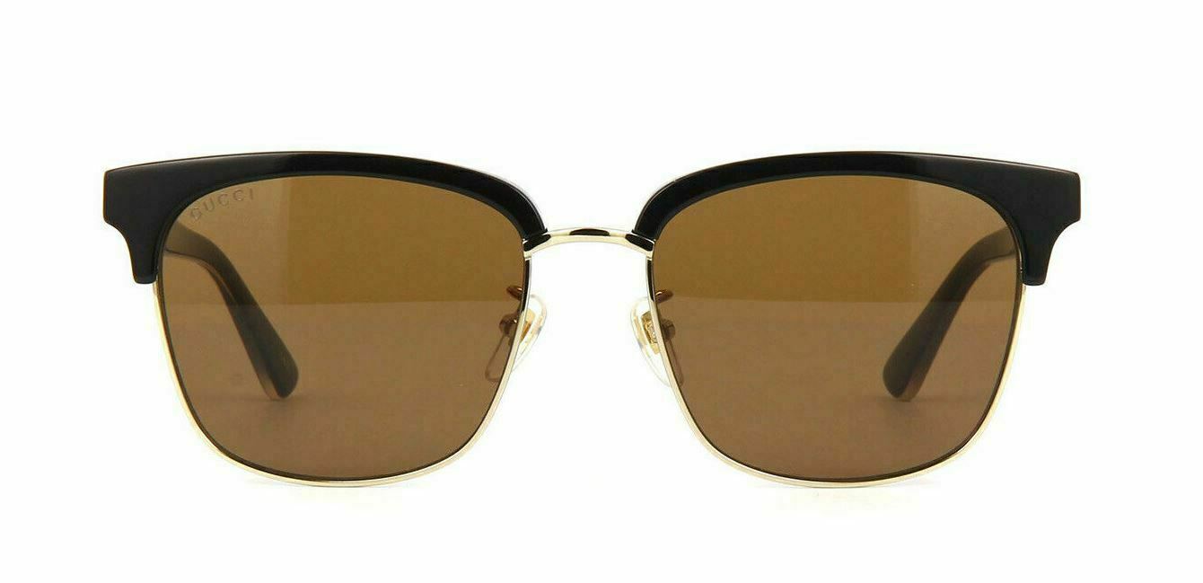 Gucci GG 0382S 002 Havana Black Polarized Sunglasses for Men - UV Protection, Luxury Designer Shades for Driving, Travel & Outdoor Activities