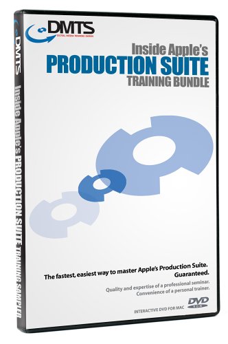 DMTS Inside Apple Production Suite Training DVD Bundle - Learn Professional Music Production & Audio Editing for Home Studios & Recording Artists