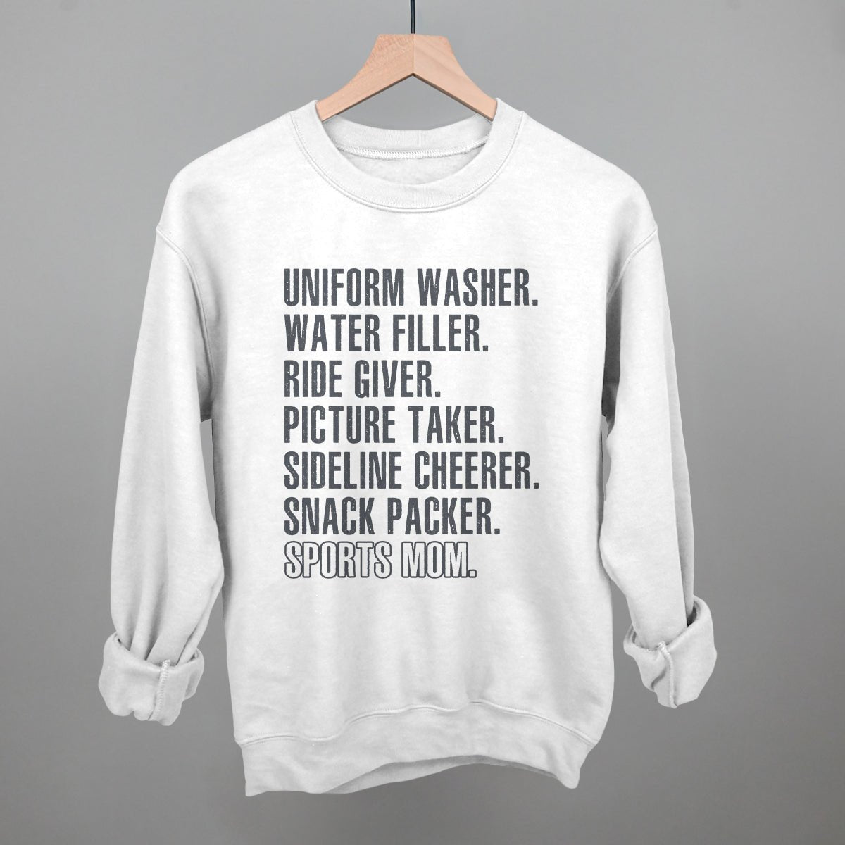 Sports Mom Distressed T-Shirt - Comfortable & Stylish Athletic Tee for Active Moms - Perfect for Gym, Running & Casual Wear
