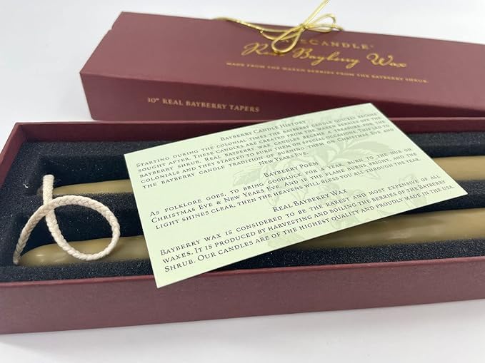 Bayberry Taper Candles 8