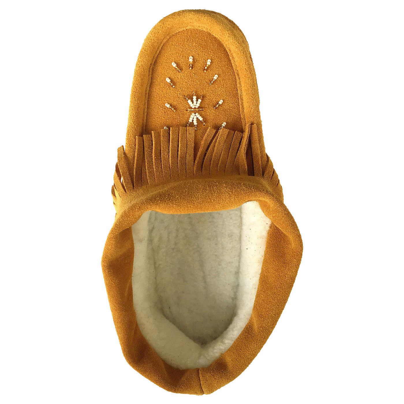 Women's Soft Sole Suede Beaded Moccasins with Fringe - Comfortable Bohemian Style Slip-On Shoes for Casual Wear, Home, and Outdoor Activities