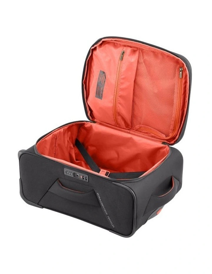 American Tourister Applite 5.0 20-Inch Carry-On Luggage - Lightweight Hardshell Suitcase with Spinner Wheels, Grey - Perfect for Business Travel & Weekend Getaways