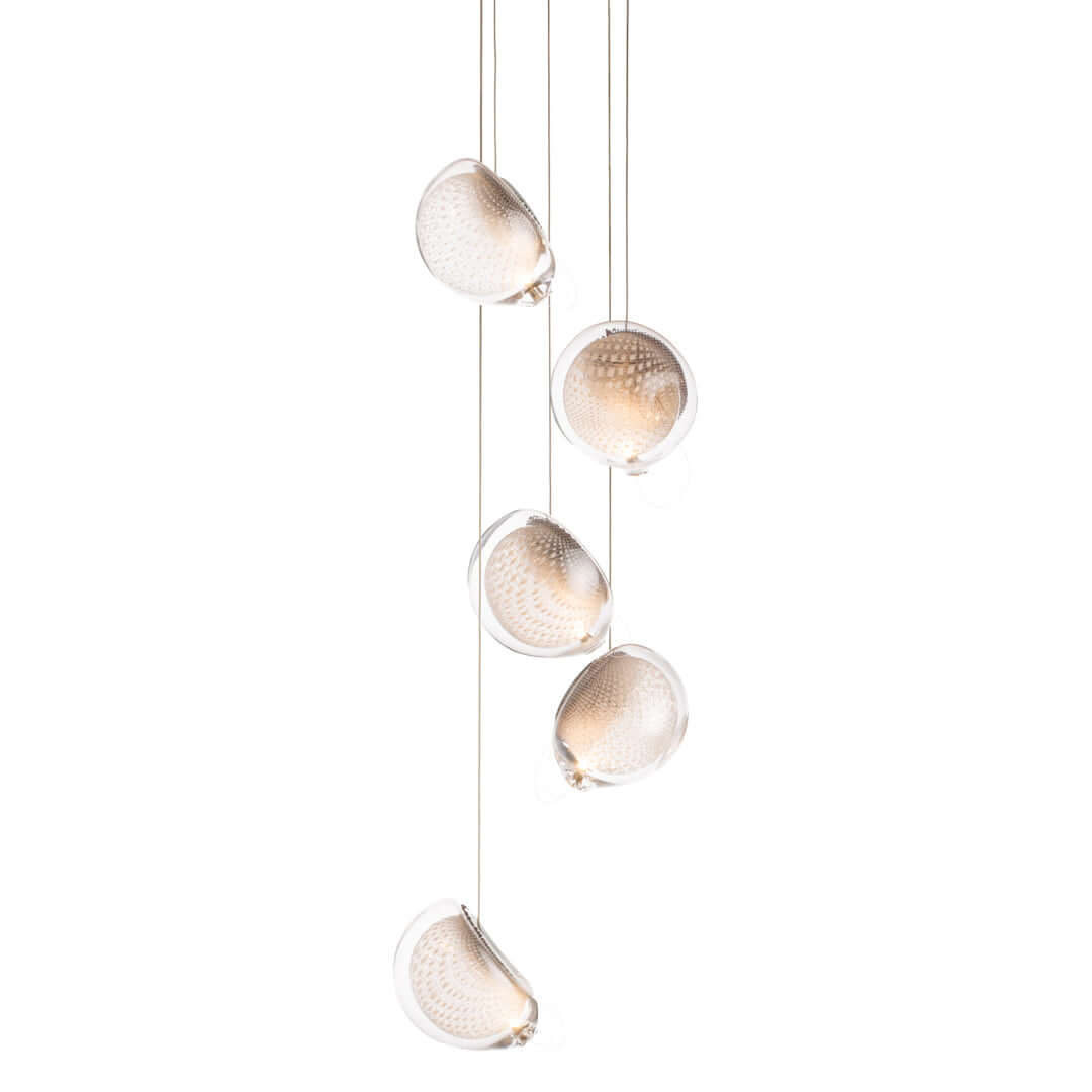 Modern Art Net Pendant Light - Handwoven Rattan Chandelier for Dining Room, Bedroom & Boho Home Decor | Perfect for Farmhouse, Living Room & Kitchen Lighting