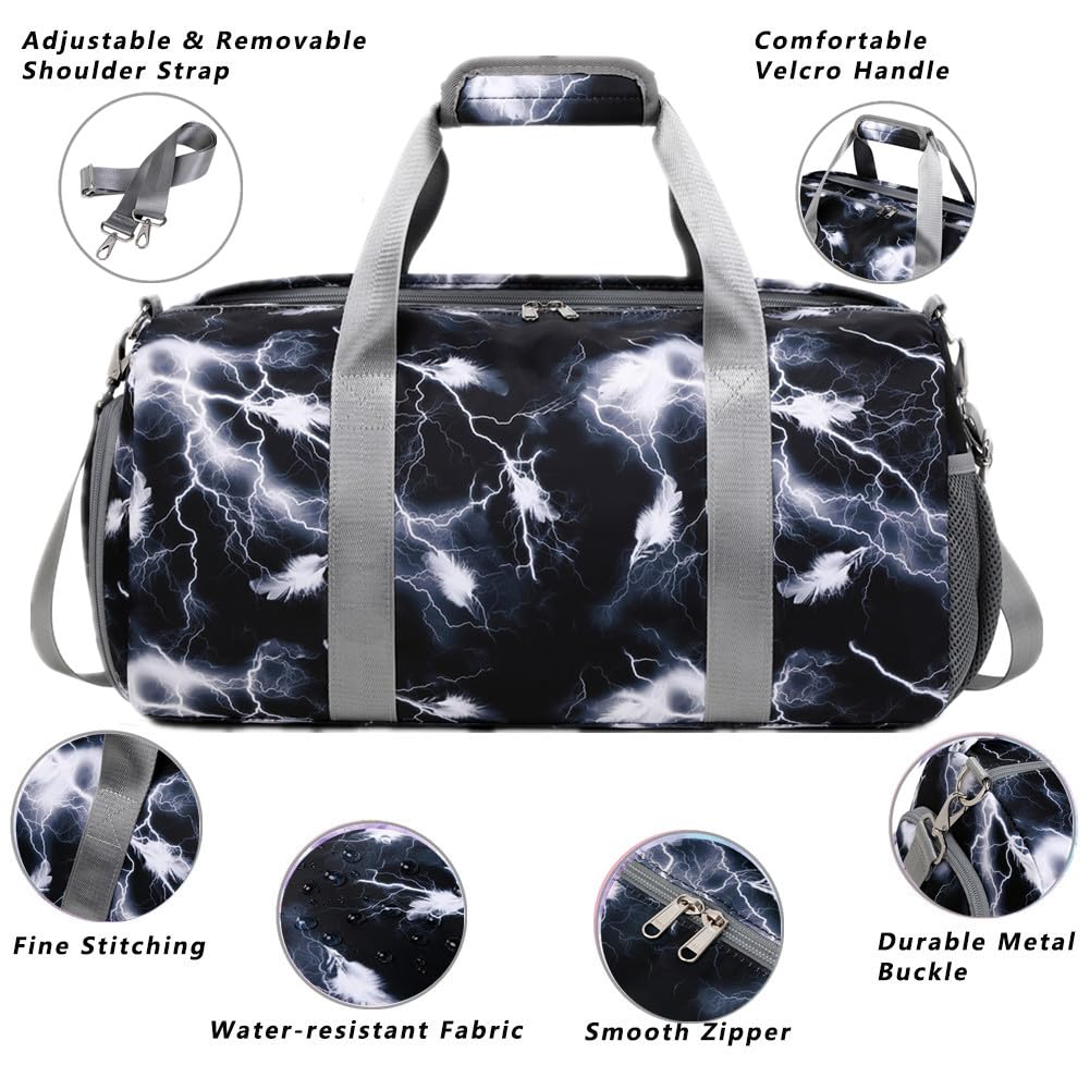 Jumpopack Kids Sports Backpack - Durable Duffel Bag for Boys & Girls - Perfect for Swimming, Weekend Trips & School Activities | Lightweight & Water-Resistant Gym Bag for Sports, Travel & Daily Use